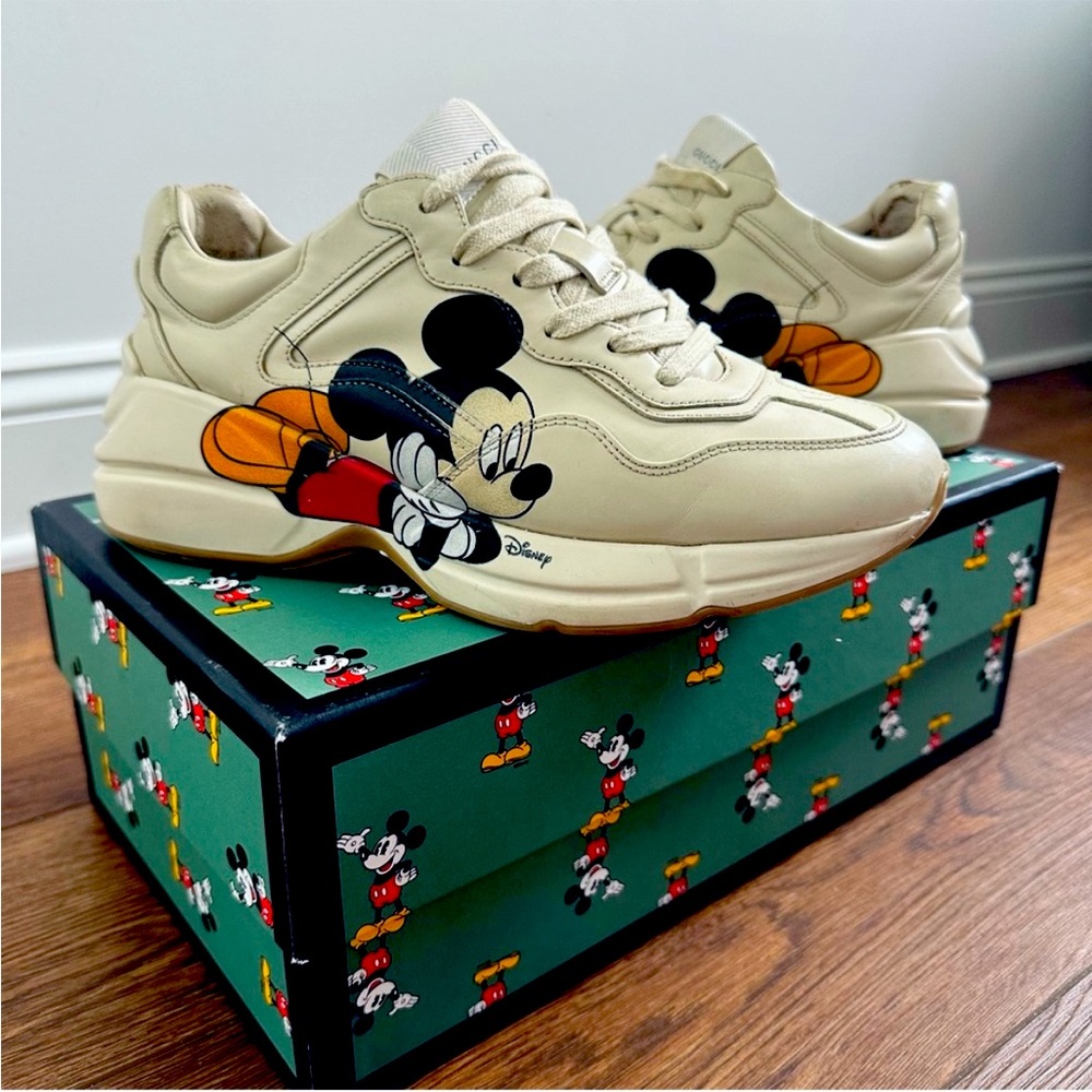 Disney xryhton Mickey Gucci shoes